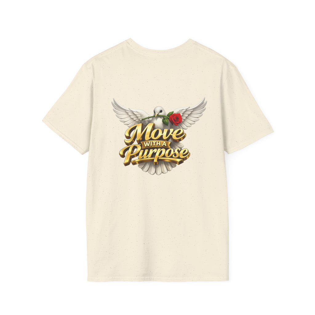 Rise Up United T-Shirt — Move With A Purpose Dove & Roses Graphic Tee