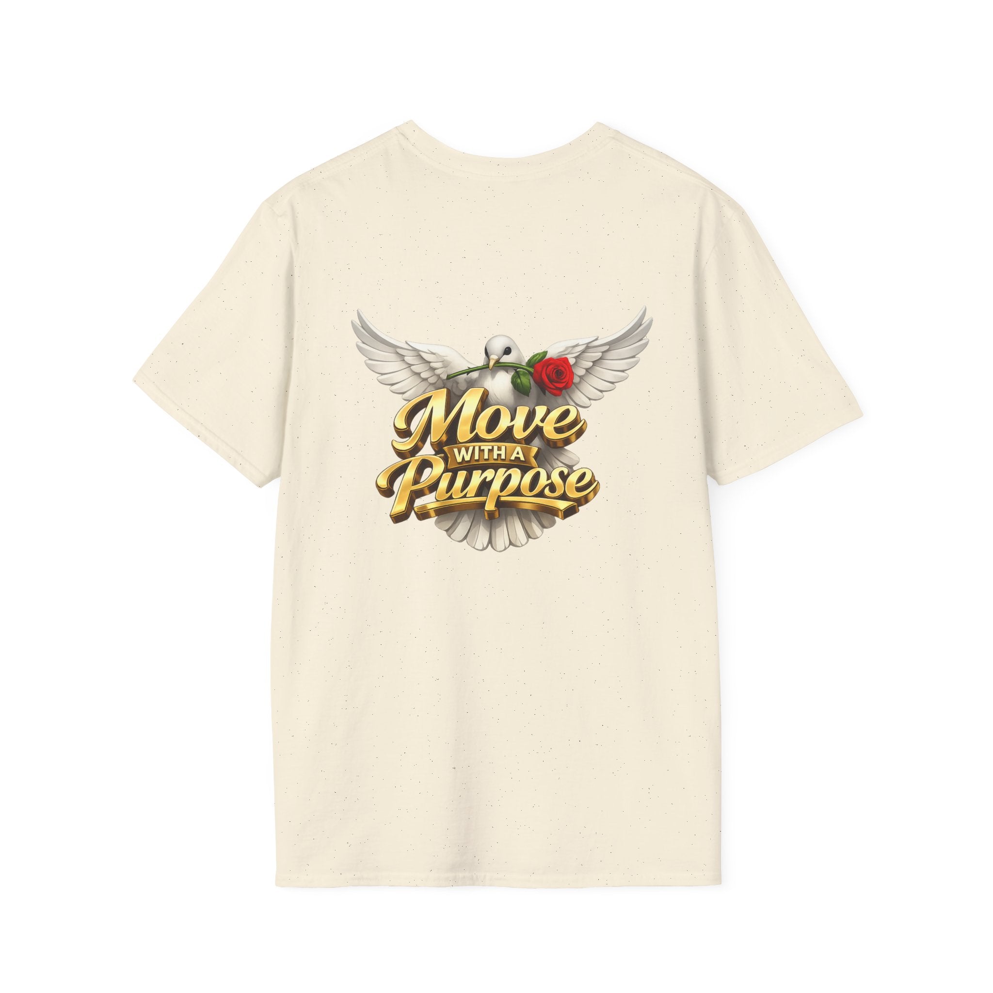 Rise Up United T-Shirt — Move With A Purpose Dove & Roses Graphic Tee