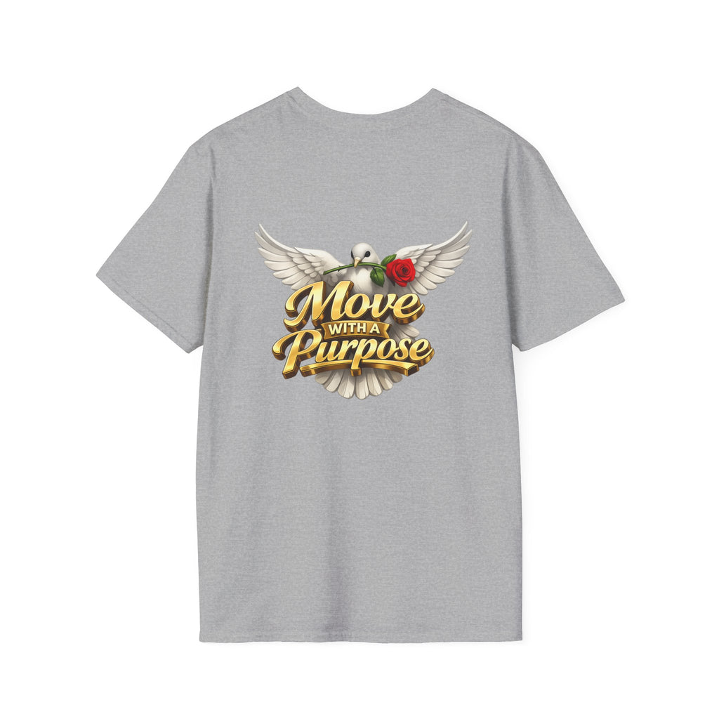 Rise Up United T-Shirt — Move With A Purpose Dove & Roses Graphic Tee