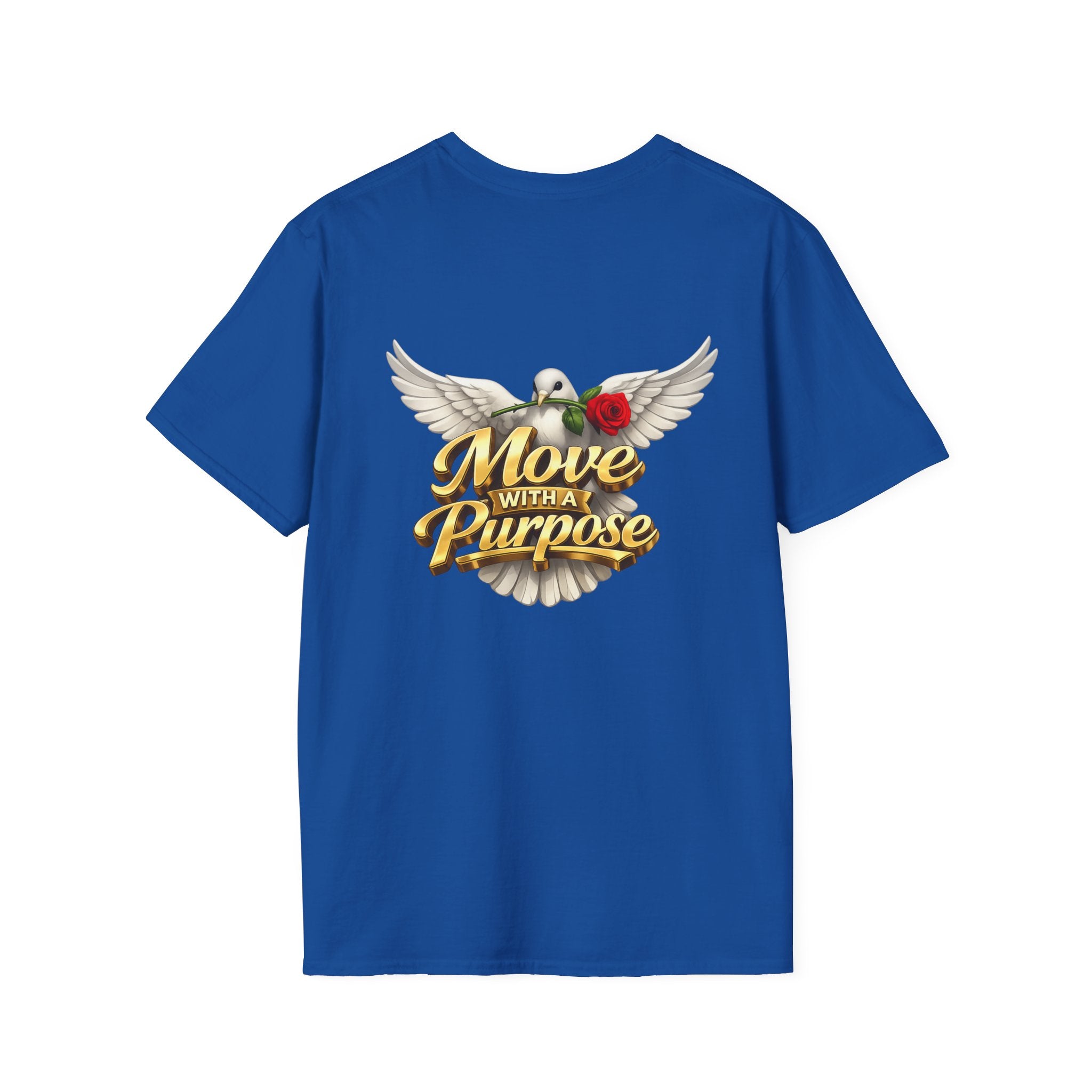 Rise Up United T-Shirt — Move With A Purpose Dove & Roses Graphic Tee