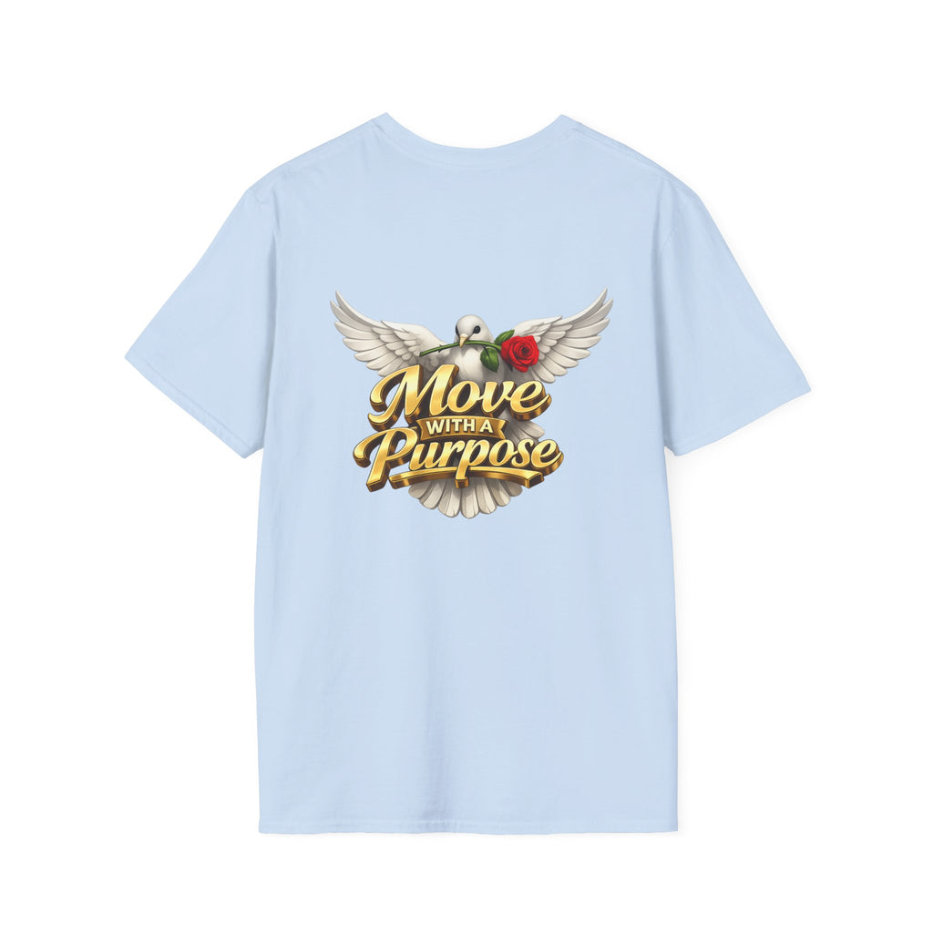 Rise Up United T-Shirt — Move With A Purpose Dove & Roses Graphic Tee