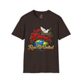 Rise Up United T-Shirt — Move With A Purpose Dove & Roses Graphic Tee