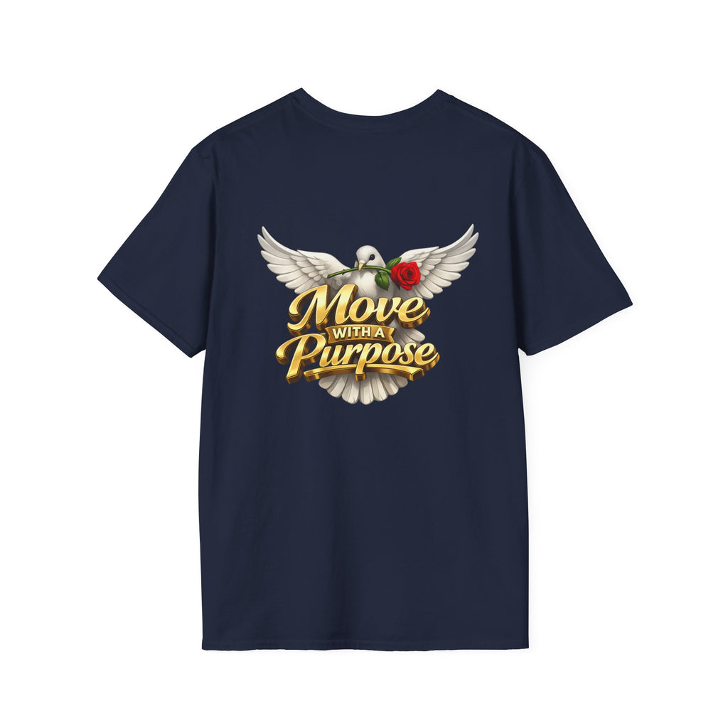 Rise Up United T-Shirt — Move With A Purpose Dove & Roses Graphic Tee