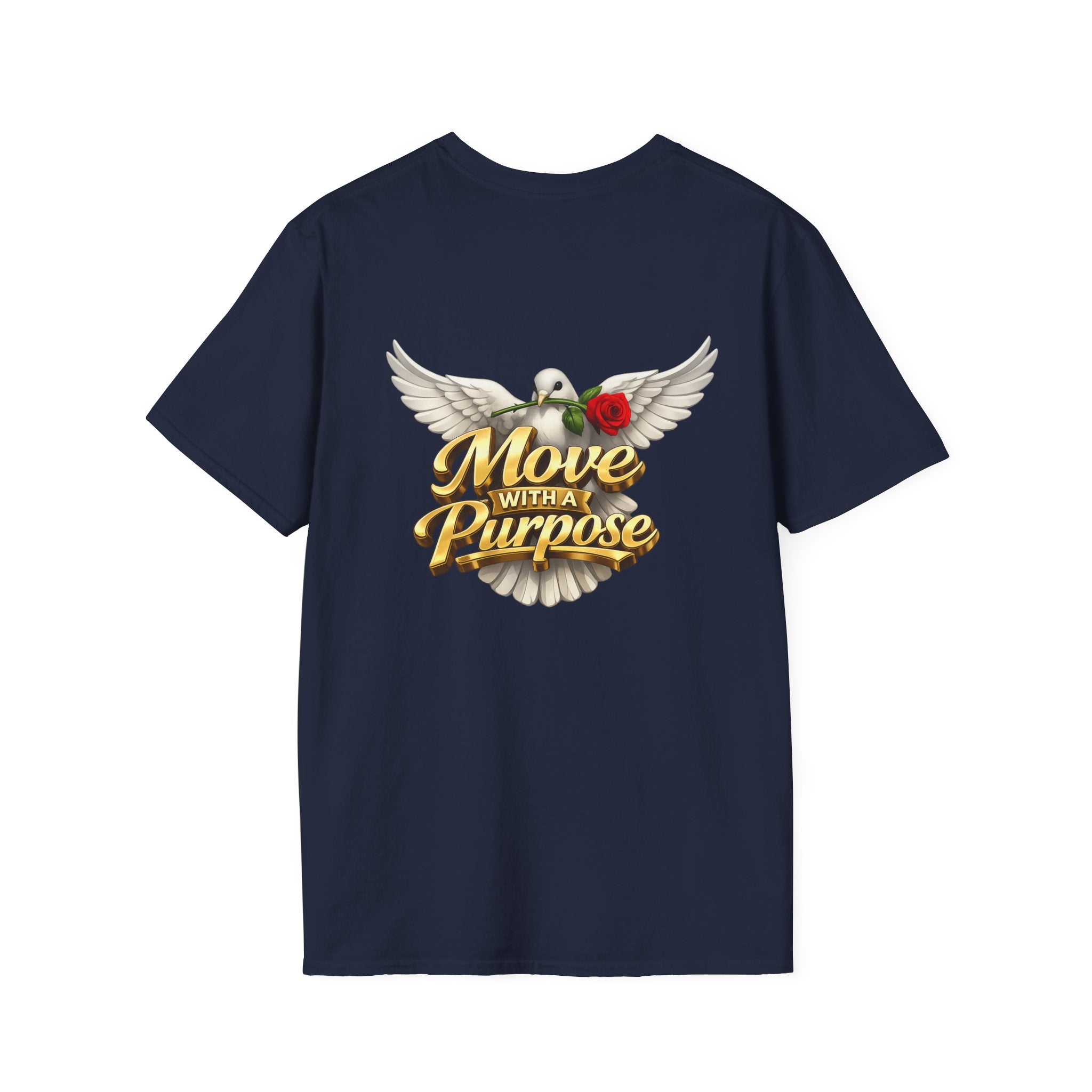 Rise Up United T-Shirt — Move With A Purpose Dove & Roses Graphic Tee