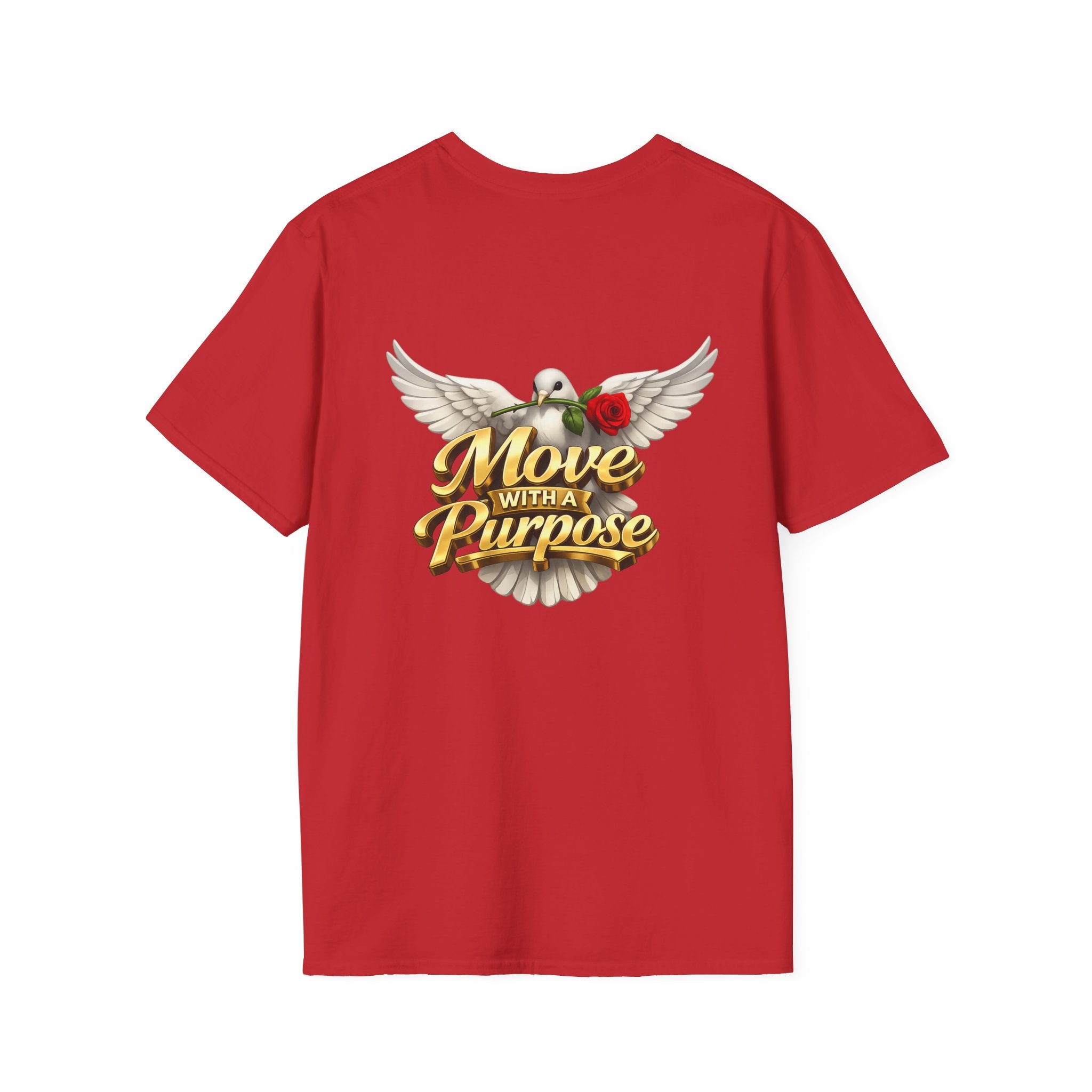 Rise Up United T-Shirt — Move With A Purpose Dove & Roses Graphic Tee
